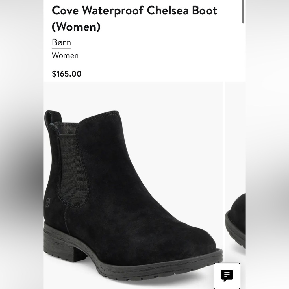 Born Women's Black Ankle Booties